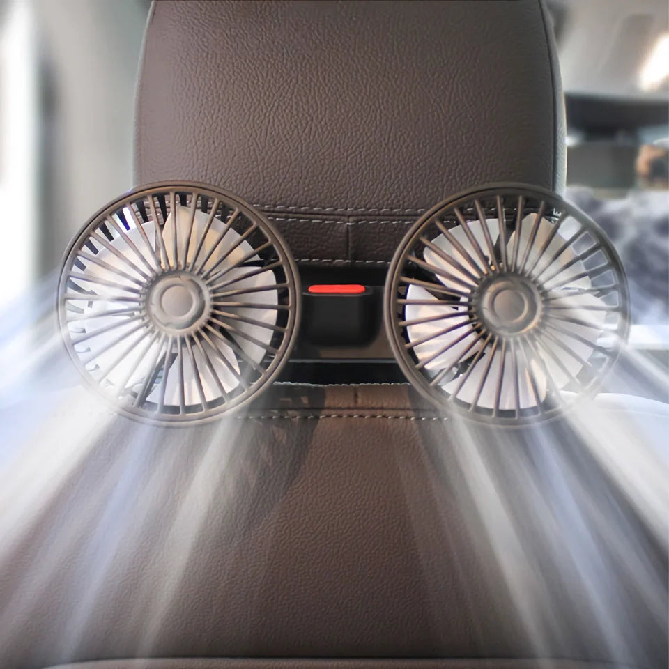 Dual Head Car Seat Cooling Fan | Stornfield