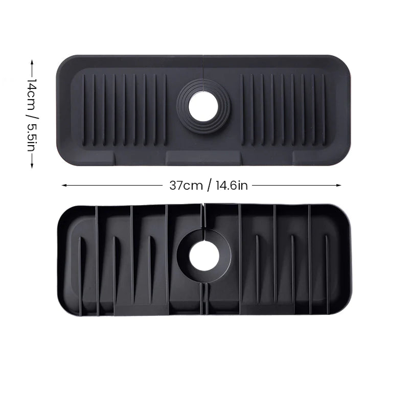 Pure Color Silicone Draining Mat | Stornfield