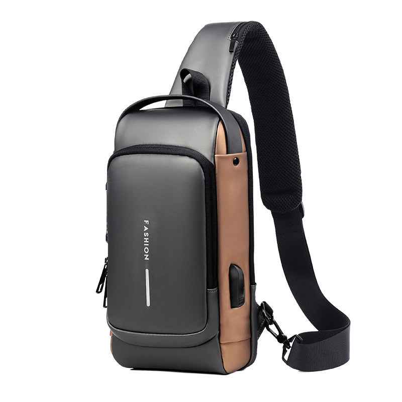 Casual multifunctional anti-theft chest bag for men | Stornfield