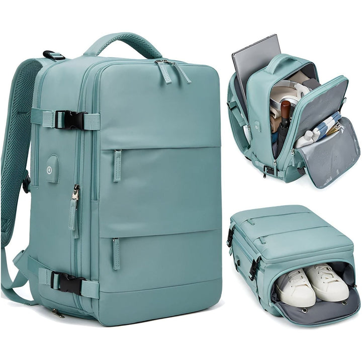 Travel backpack with USB port – Spacious compartment | Ideal for school and outdoor activities | Stornfield