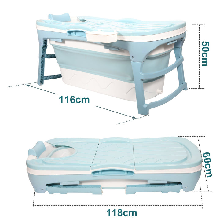 Foldable Bathtub with Cover | Stornfield