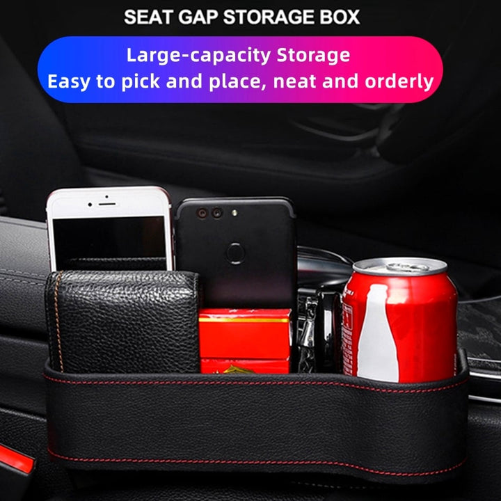 Stornfield | 🎉Leather Multifunctional Car Seat Organizer