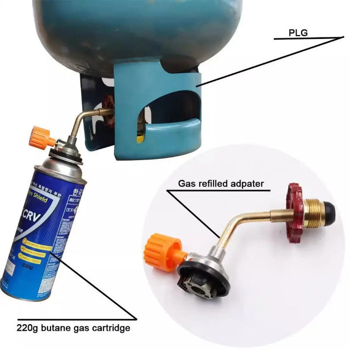 Hose-Free Gas Refill Adapter Stornfield