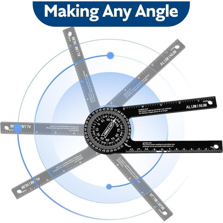 Aerospace Aluminum Angle Finder Stornfield