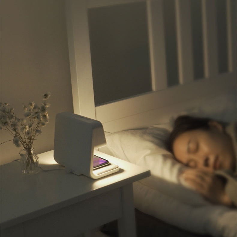 3-in-1 Bedside Lamp Charger Clock | Stornfield