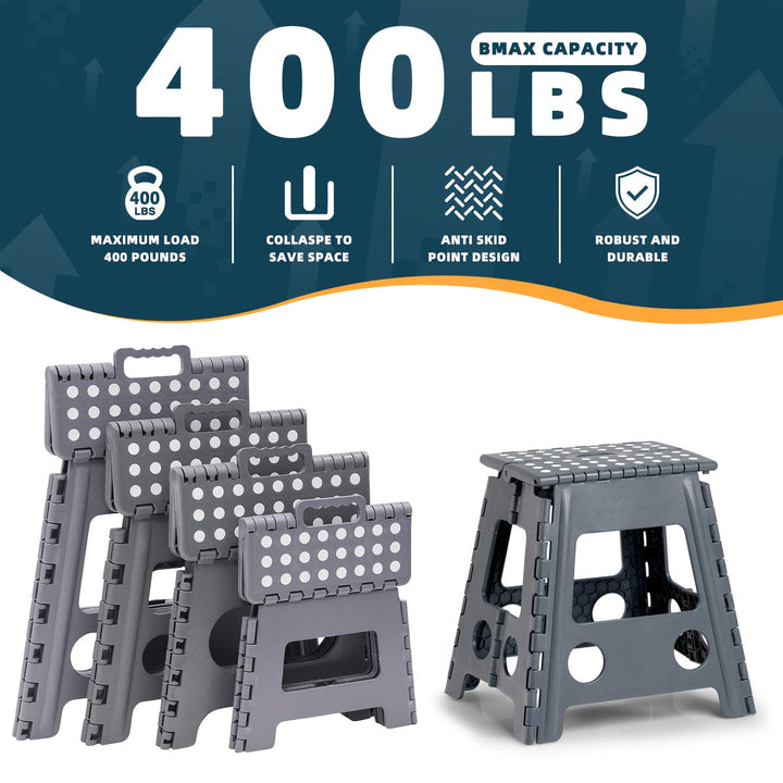 Foldable step stool up to 180 kg | Stornfield