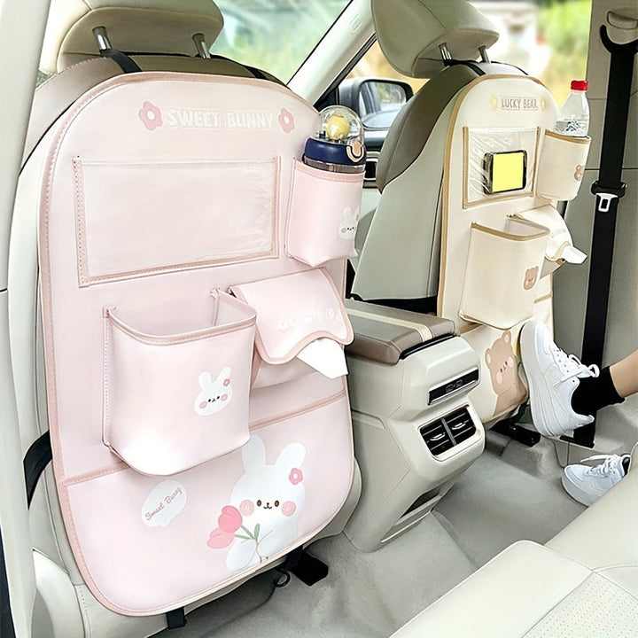 Car Backseat Organizer with many compartments | Stornfield