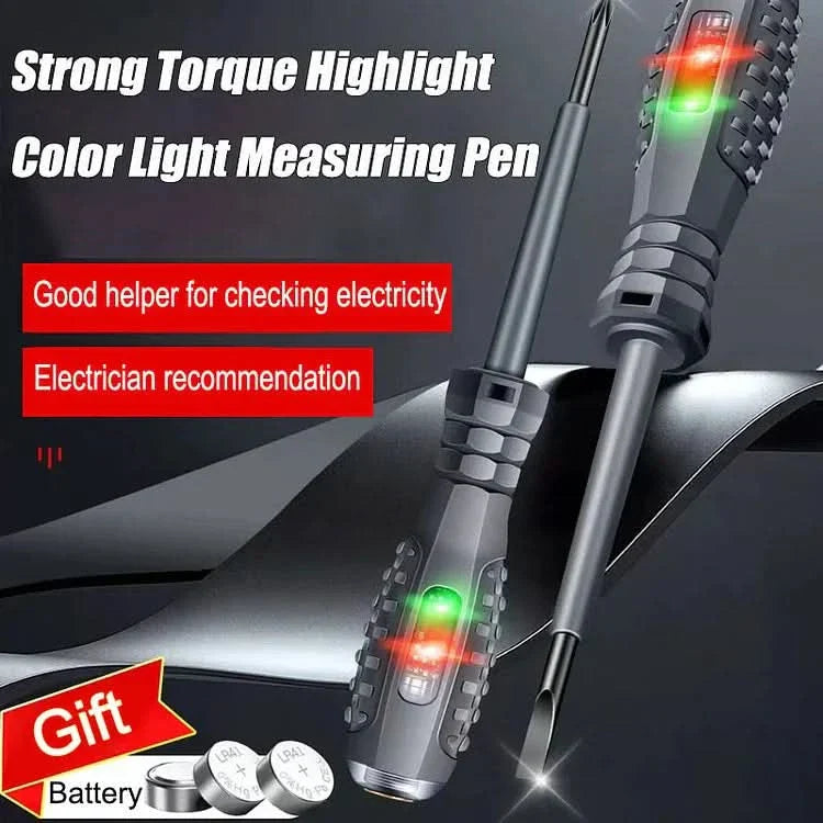 2-in-1 High Torque Strong Magnetic Screwdriver Electricity Detector Stornfield