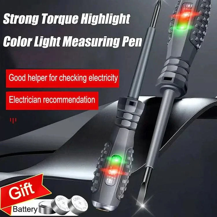 2-in-1 High Torque Strong Magnetic Screwdriver Electricity Detector Stornfield