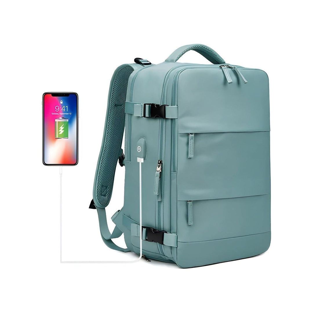 Travel backpack with USB port – Spacious compartment | Ideal for school and outdoor activities | Stornfield