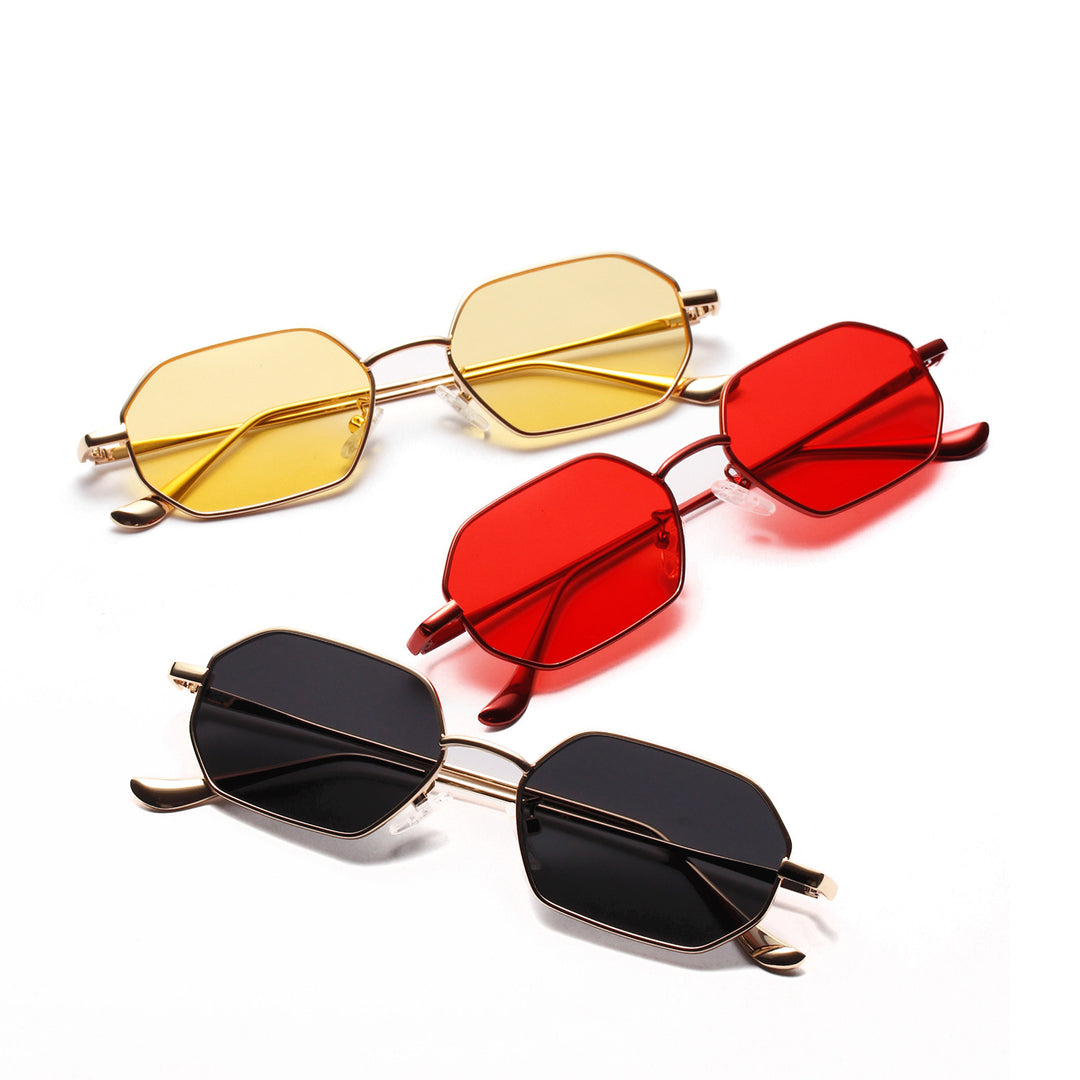 Women's fashionable sunglasses with innovative octagonal design Stornfield