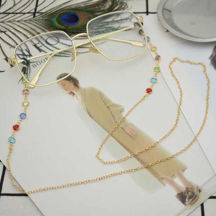 Elegant Gemstone Eyewear Chain Stornfield