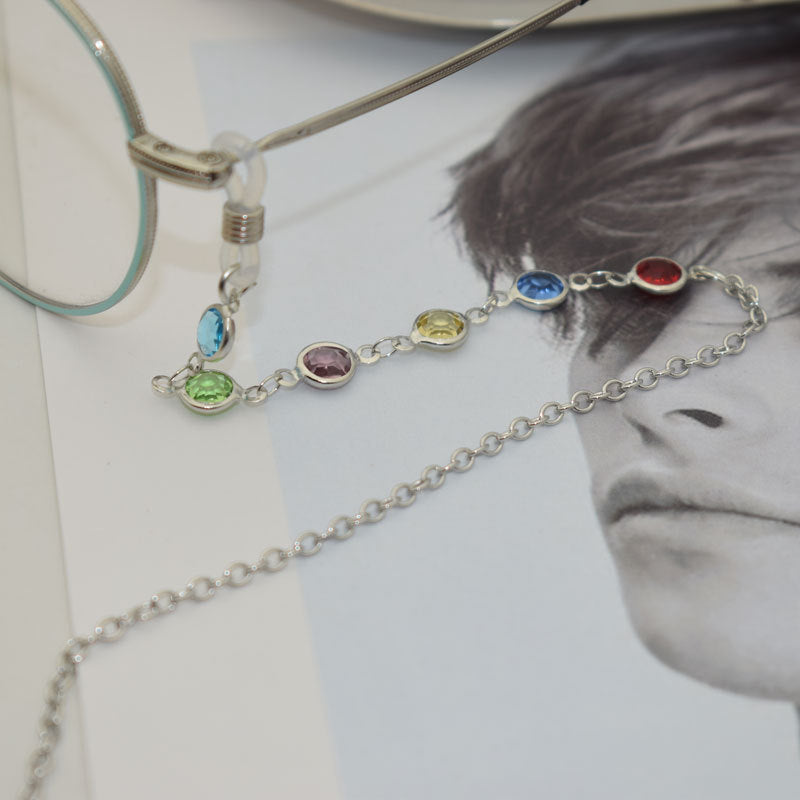 Elegant Gemstone Eyewear Chain Stornfield