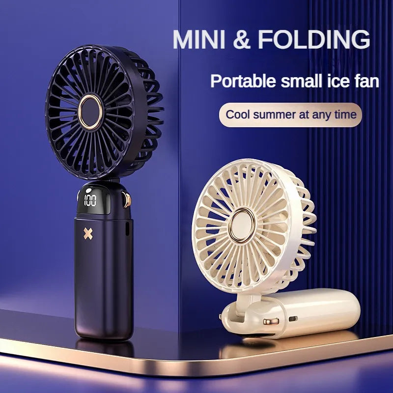 Portable USB Handheld Mini Fan with Phone Stand | Stornfield
