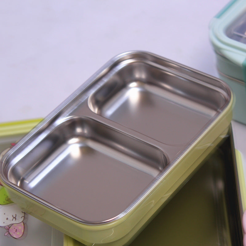 Cute Multi-Compartment Food Storage Container Set