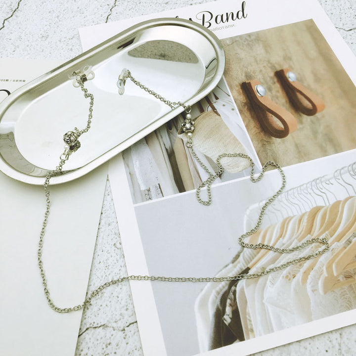 Elegant Silver Chain Eyewear Chain Stornfield