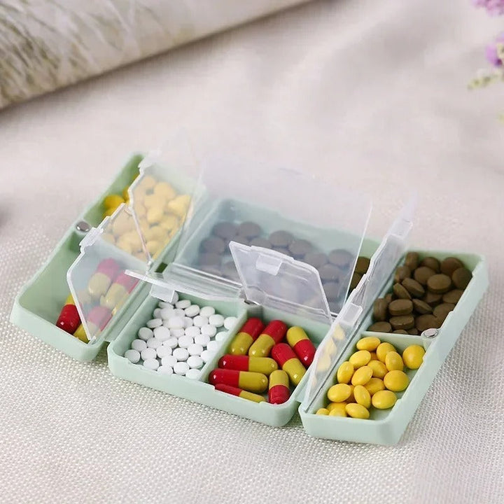 Compact Magnetic Pill Organizer | Portable, Safe Storage | Stornfield