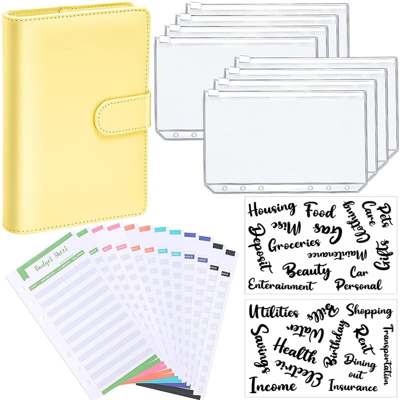 Stornfield | Budget Binder Book With Cash Envelopes