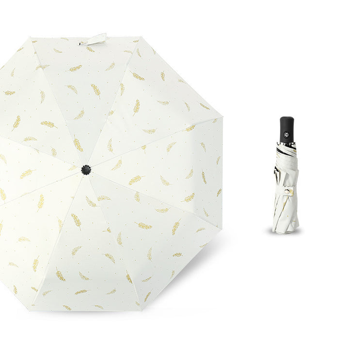 Women's Folding Umbrella with Floral Design Stornfield
