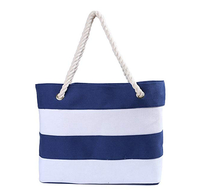 Spacious beach bag with maritime look Stornfield