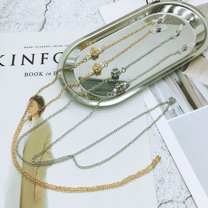 Elegant Silver Chain Eyewear Chain Stornfield