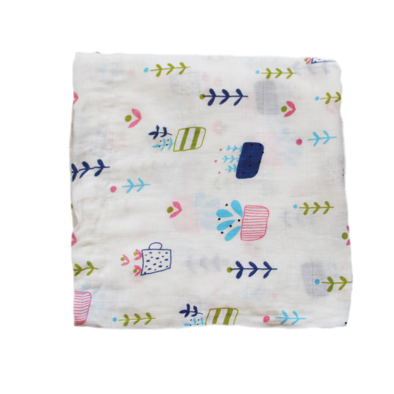 Soft Cotton Muslin Swaddle Blanket Stornfield