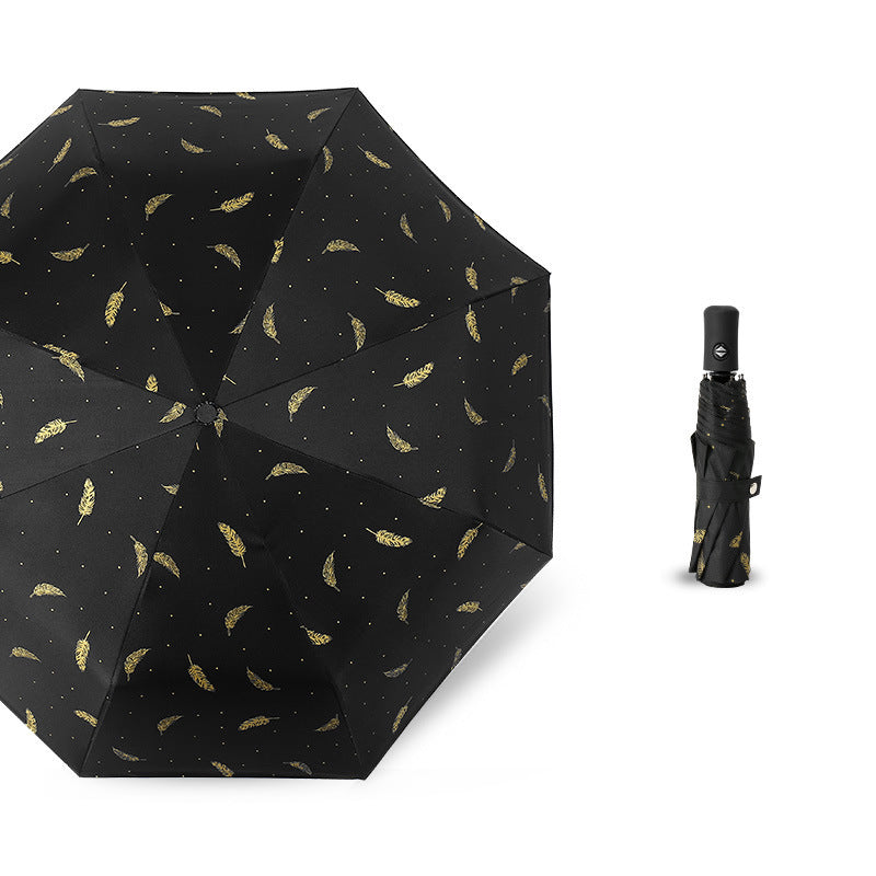 Women's Folding Umbrella with Floral Design Stornfield