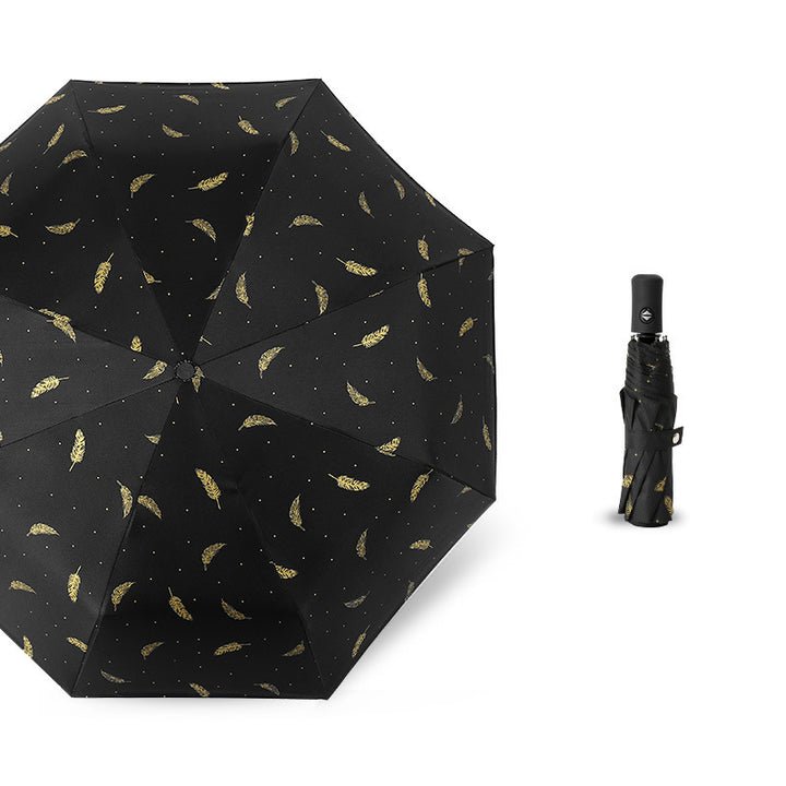 Women's Folding Umbrella with Floral Design Stornfield