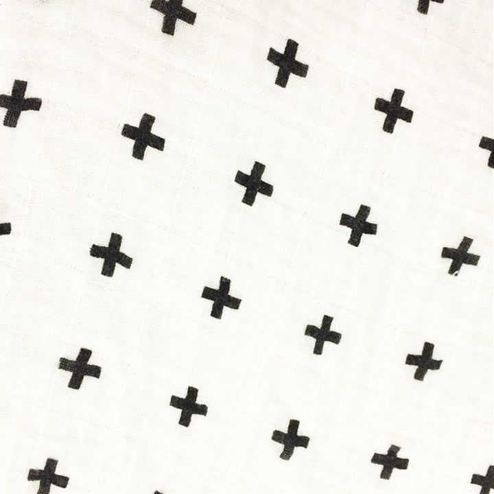 Cotton Muslin Baby Blanket with Heart Pattern Stornfield