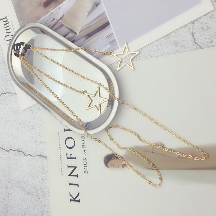 Star-Embellished Eyewear Chain Stornfield