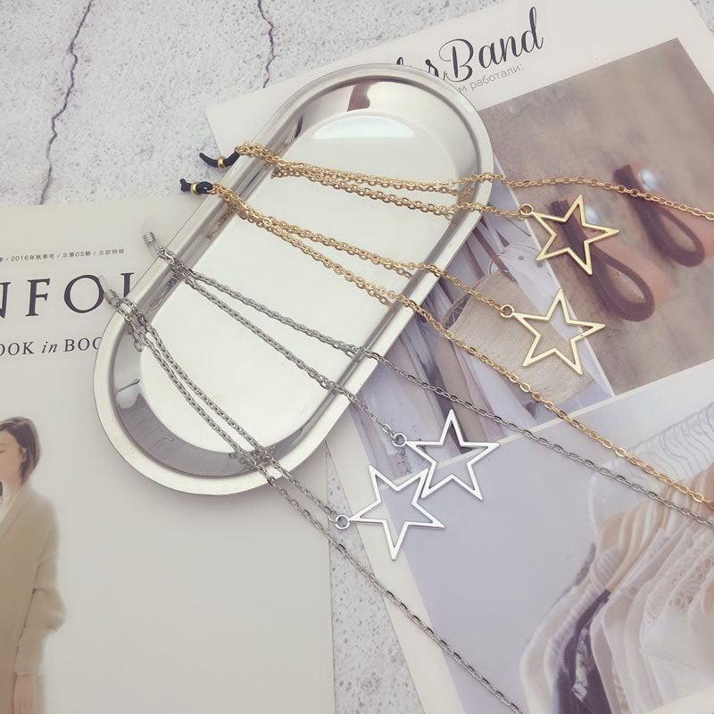 Star-Embellished Eyewear Chain Stornfield