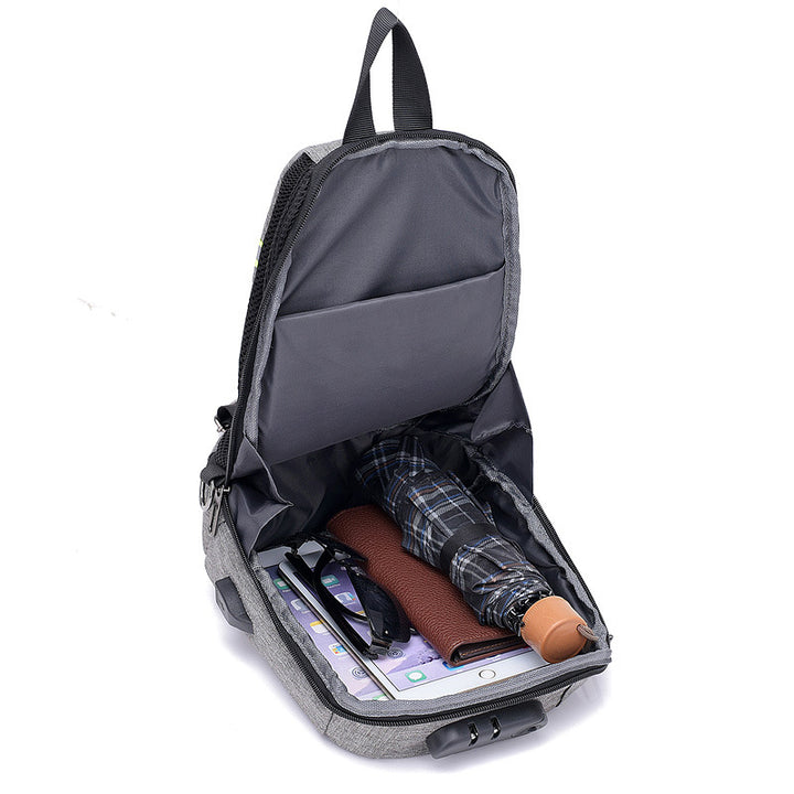 Anti-Theft Sling Backpack with USB Charging Port Stornfield