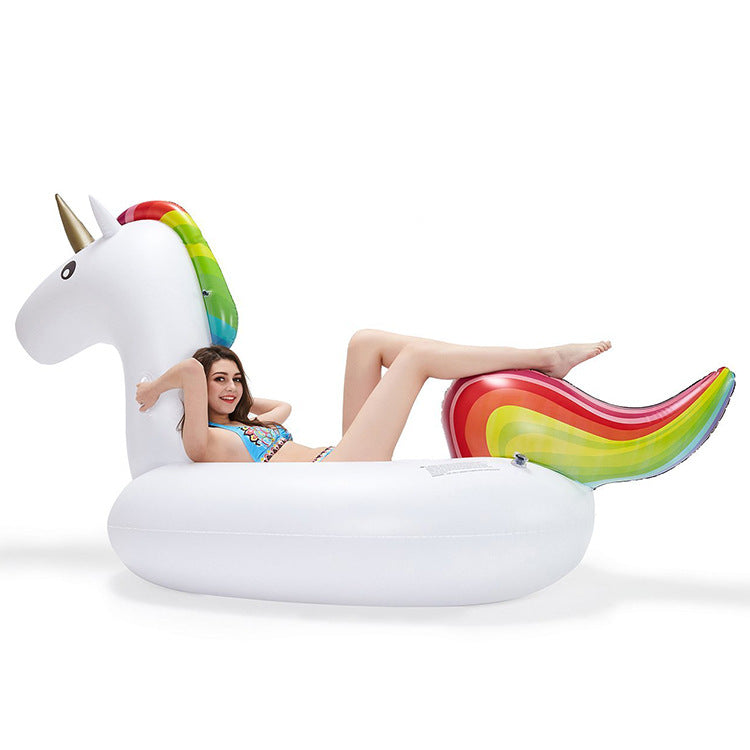 Women inflatable swimming toy in unicorn shape Stornfield