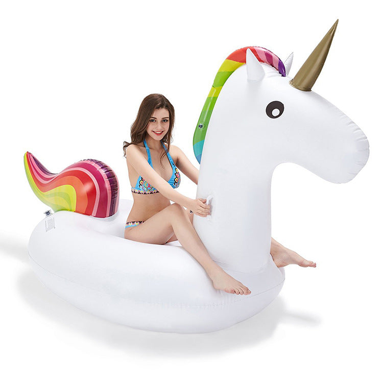Women inflatable swimming toy in unicorn shape Stornfield