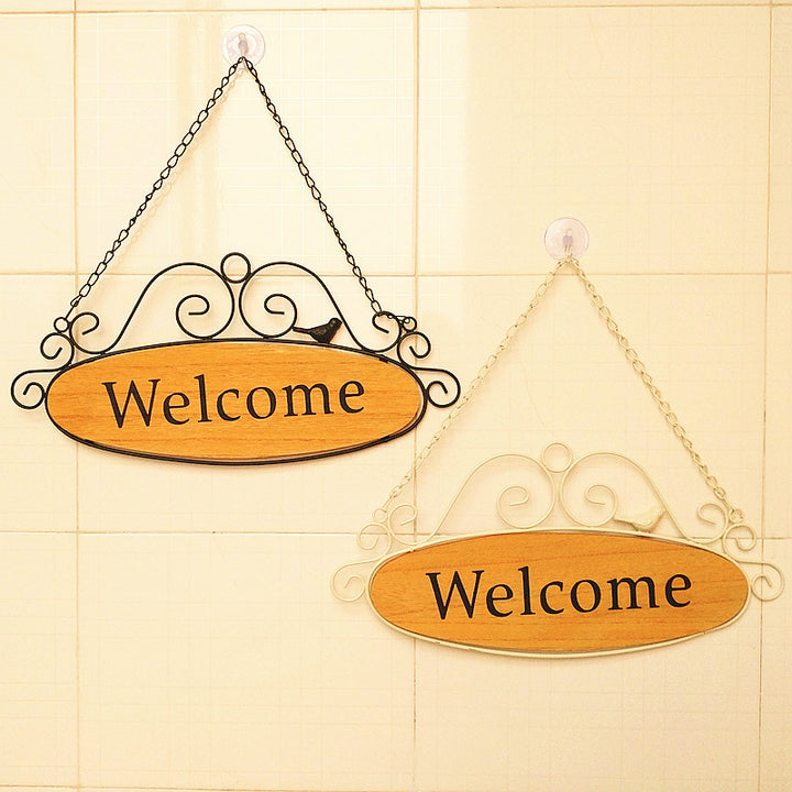 Decorative Welcome Sign