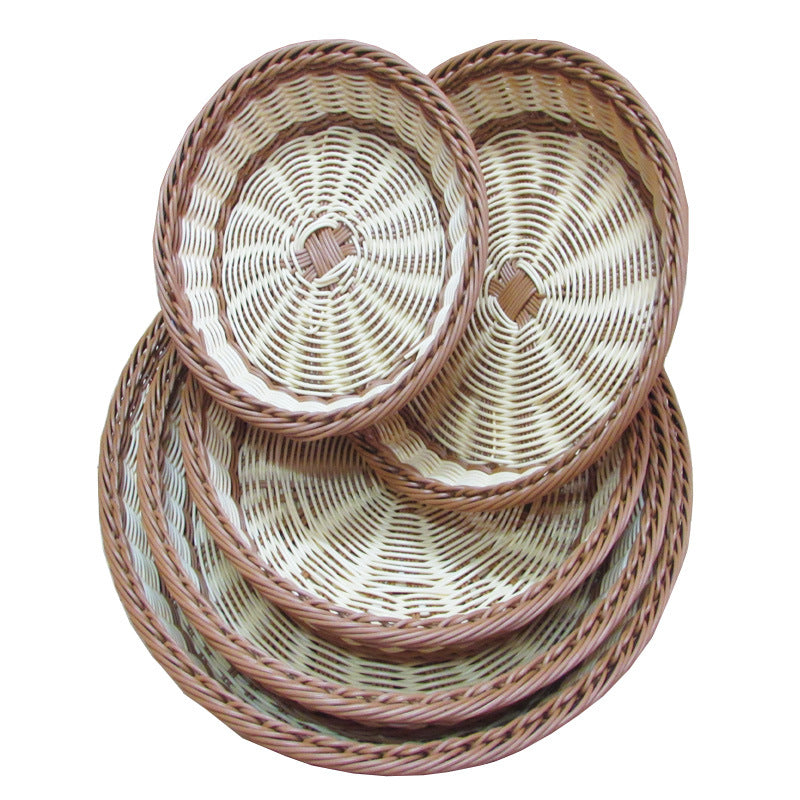 Versatile Handwoven Serving Baskets Set Stornfield