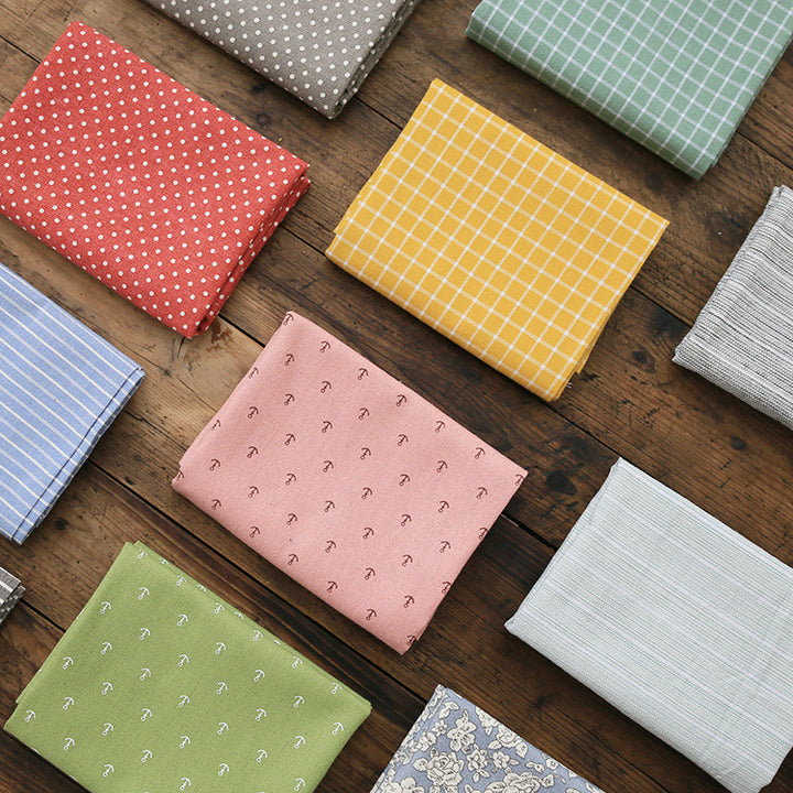 Fabric package made of high-quality cotton blend – patterned quilt and patchwork fabrics Stornfield