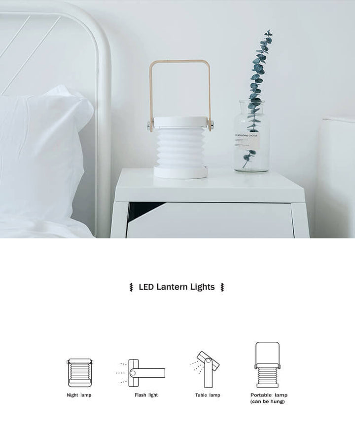 Stornfield | Creative Folding Nightlight Lantern Portable LED Table Lamp