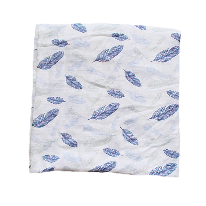 Organic Cotton Dinosaur Print Muslin Swaddle Stornfield