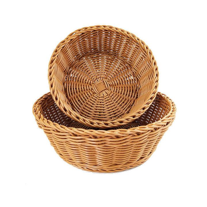 Natural Woven Serving Bowl Set Stornfield