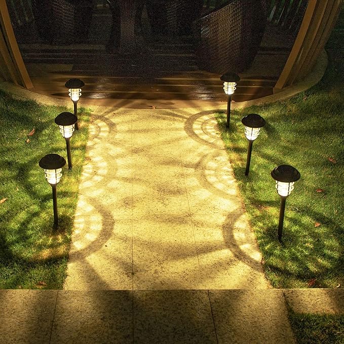 Premium Solar Torch Garden Lights - Set of 6 | Stornfield