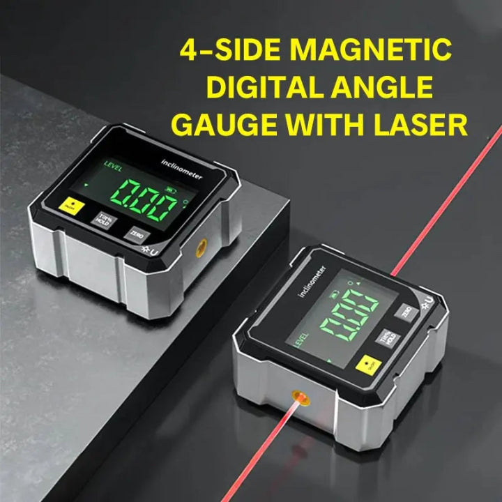 Precision Angle Meter AnglePro – Magnetic Digital Laser Level | Stornfield
