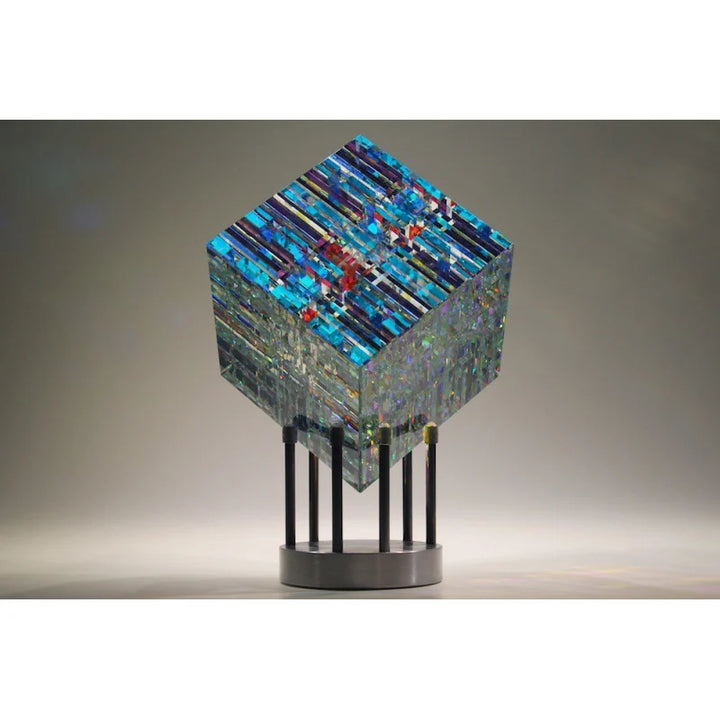 Stornfield | Artwork - ChromaticCube - Rainbow Refraction - Enchanting Modern Decor