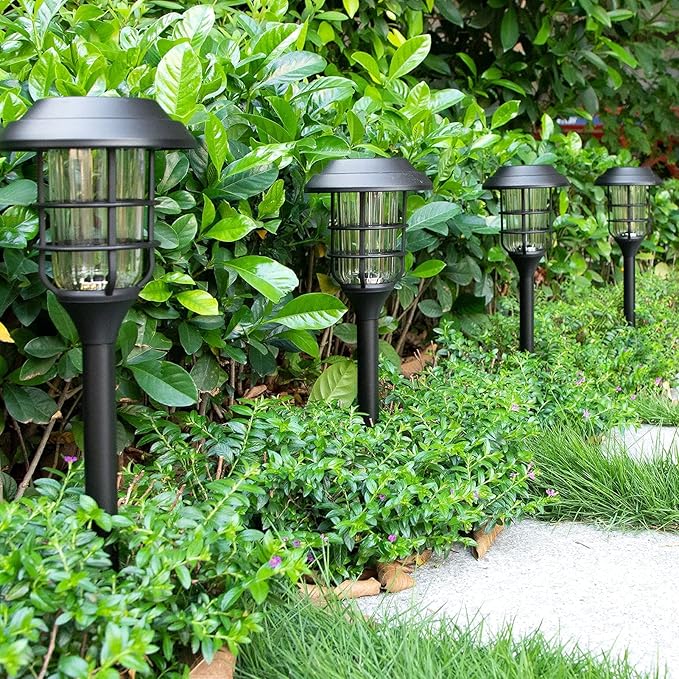 Premium Solar Torch Garden Lights - Set of 6 | Stornfield