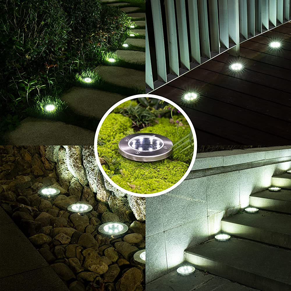 Stornfield | Waterproof Rechargeable Solar Lights for Outdoor Use