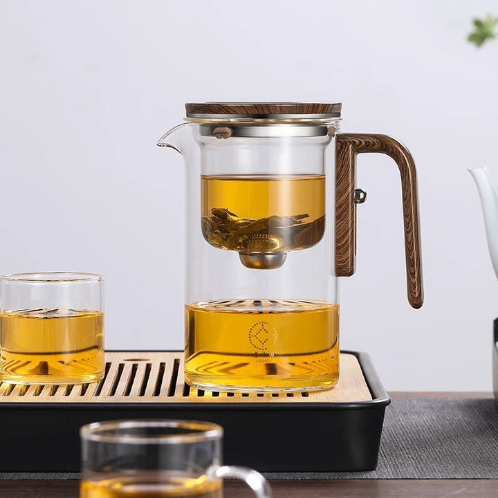 Magnetic Teapot Separation Filtration Glass | Stornfield