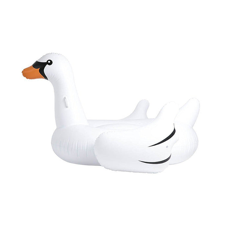 Unisex inflatable swim toy in elegant swan shape Stornfield