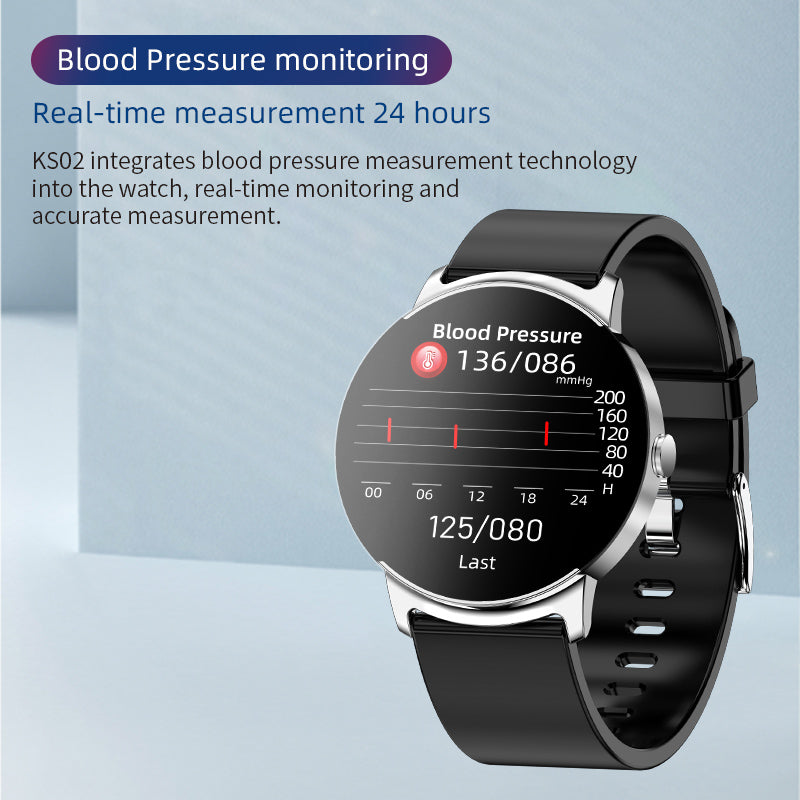 Stornfield | BCKS02 Blood Glucose Monitor Blood Oxygen Blood Pressure Heart Rate Bluetooth Smartwatch