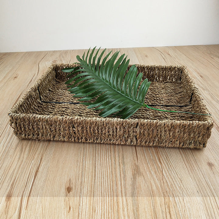 Natural Woven Decorative Tray Stornfield