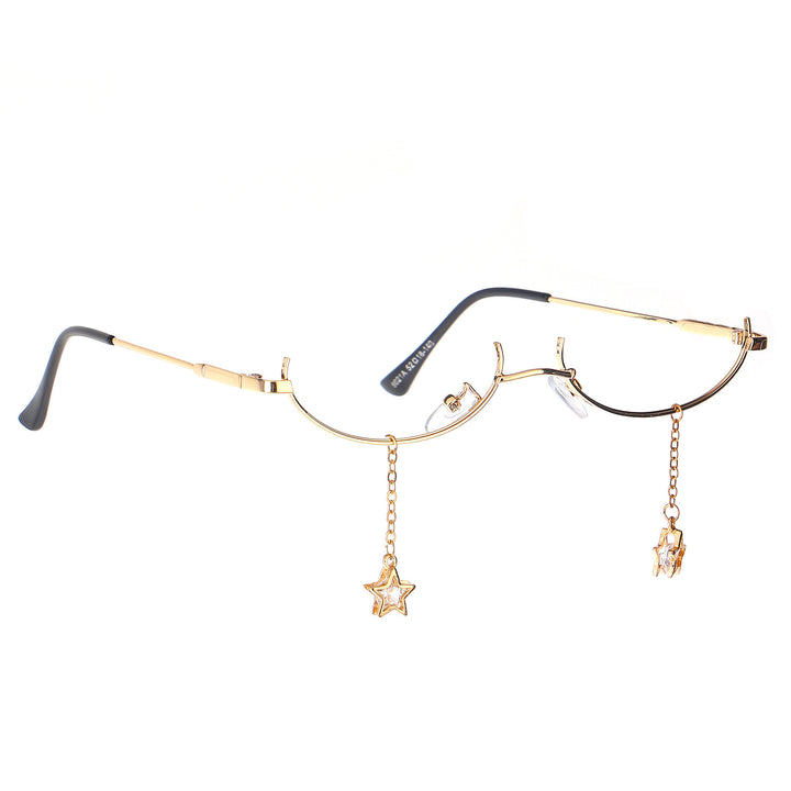 Decorative Star-Accented Eyewear Chain Stornfield